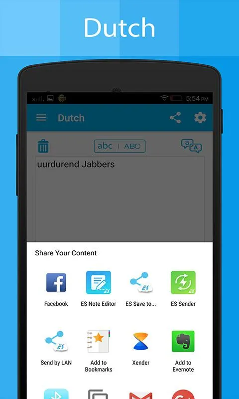 Dutch Keyboard and Translator | Indus Appstore | Screenshot