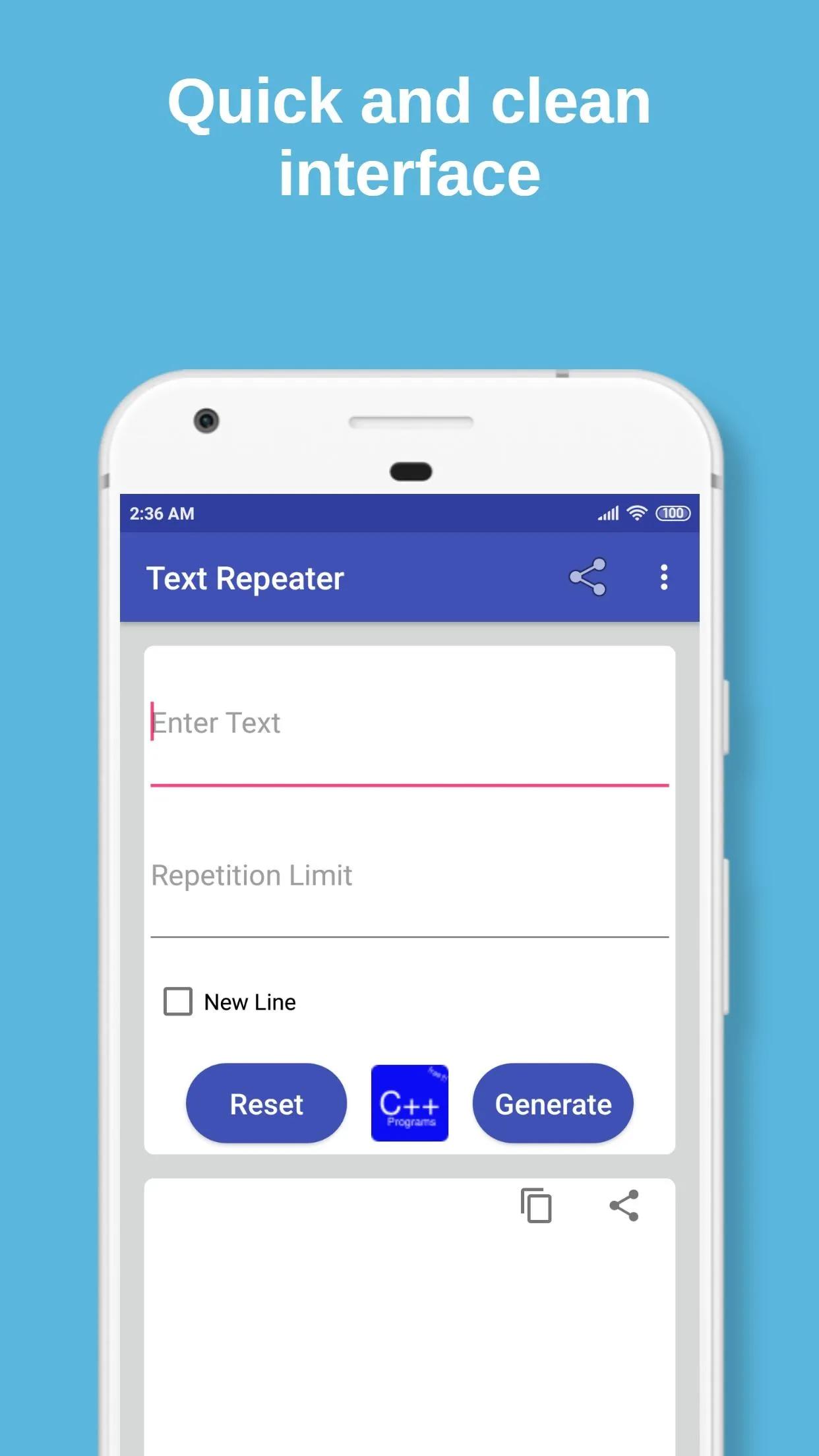 Text Repeater | Indus Appstore | Screenshot