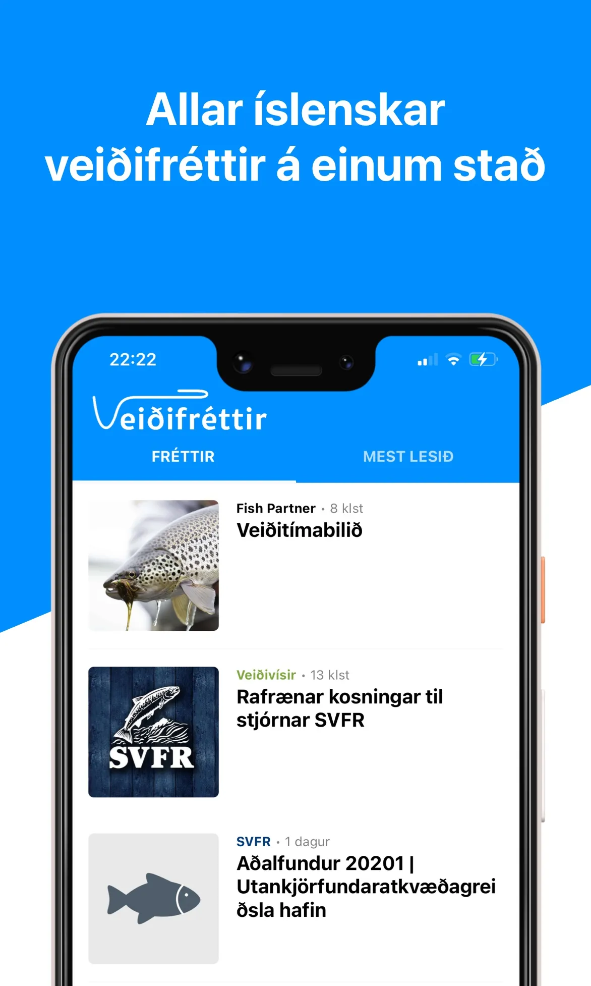 Veiðifréttir | Indus Appstore | Screenshot