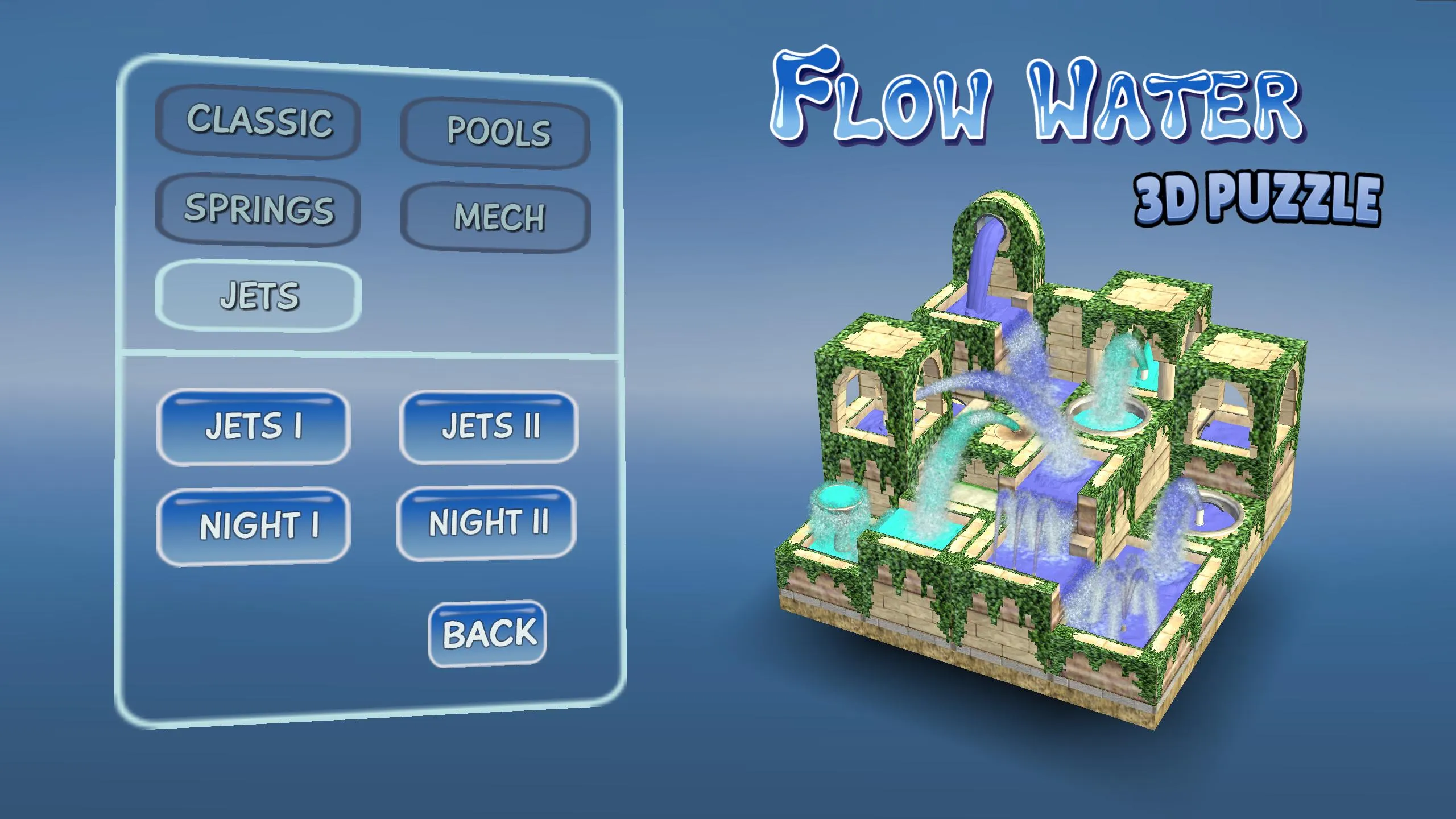 Flow Water Fountain 3D Puzzle | Indus Appstore | Screenshot