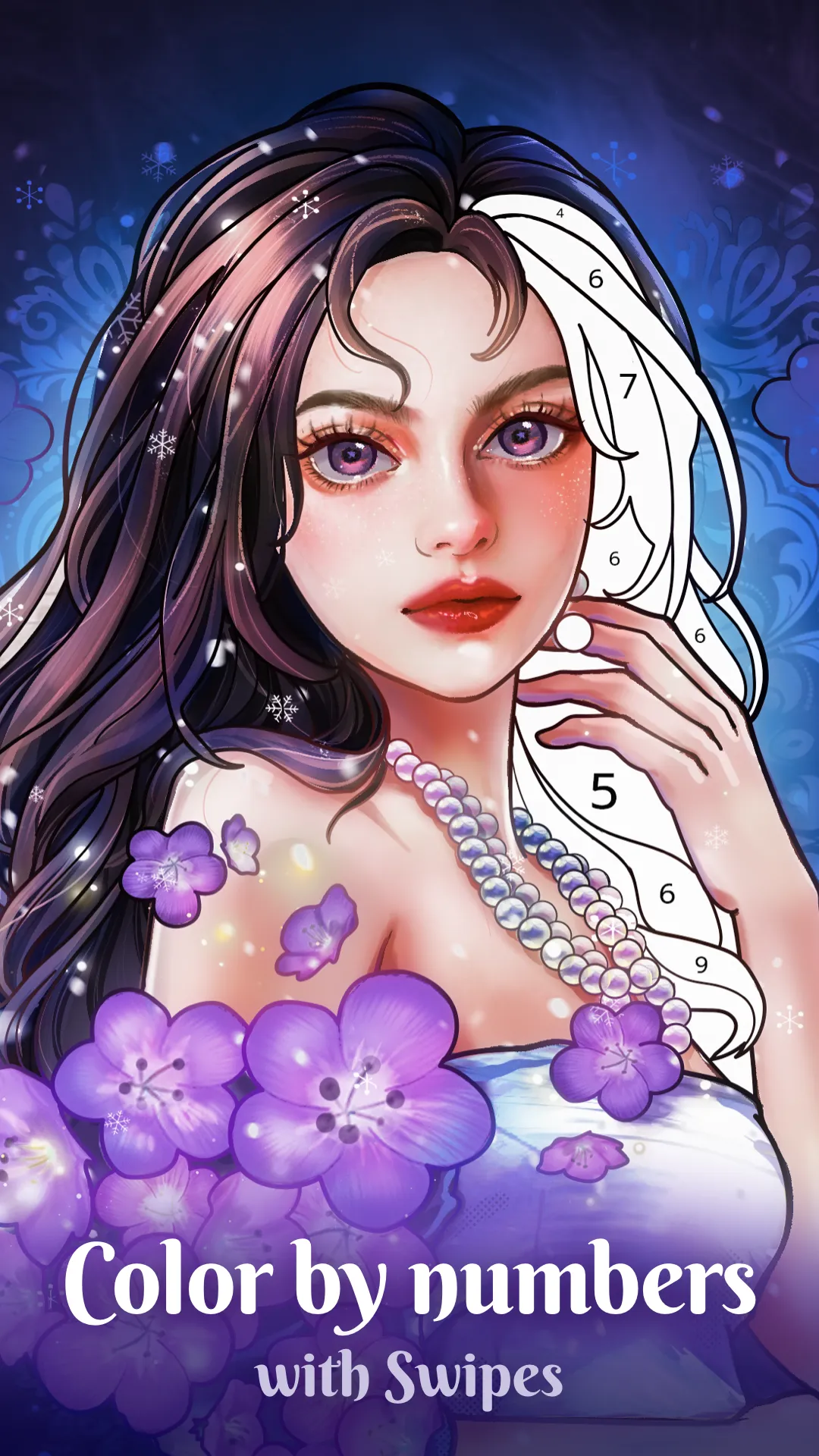 Colorswipes® - Color by Number | Indus Appstore | Screenshot
