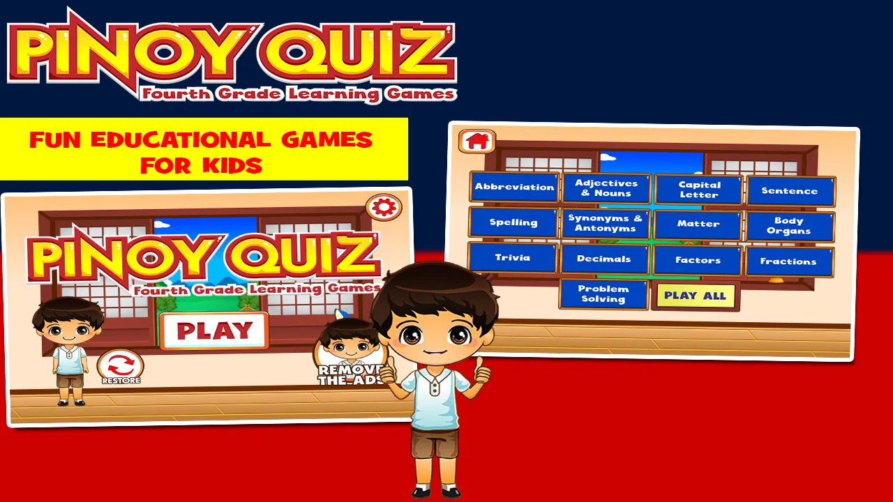 Pinoy 4th Grade Learning Games | Indus Appstore | Screenshot