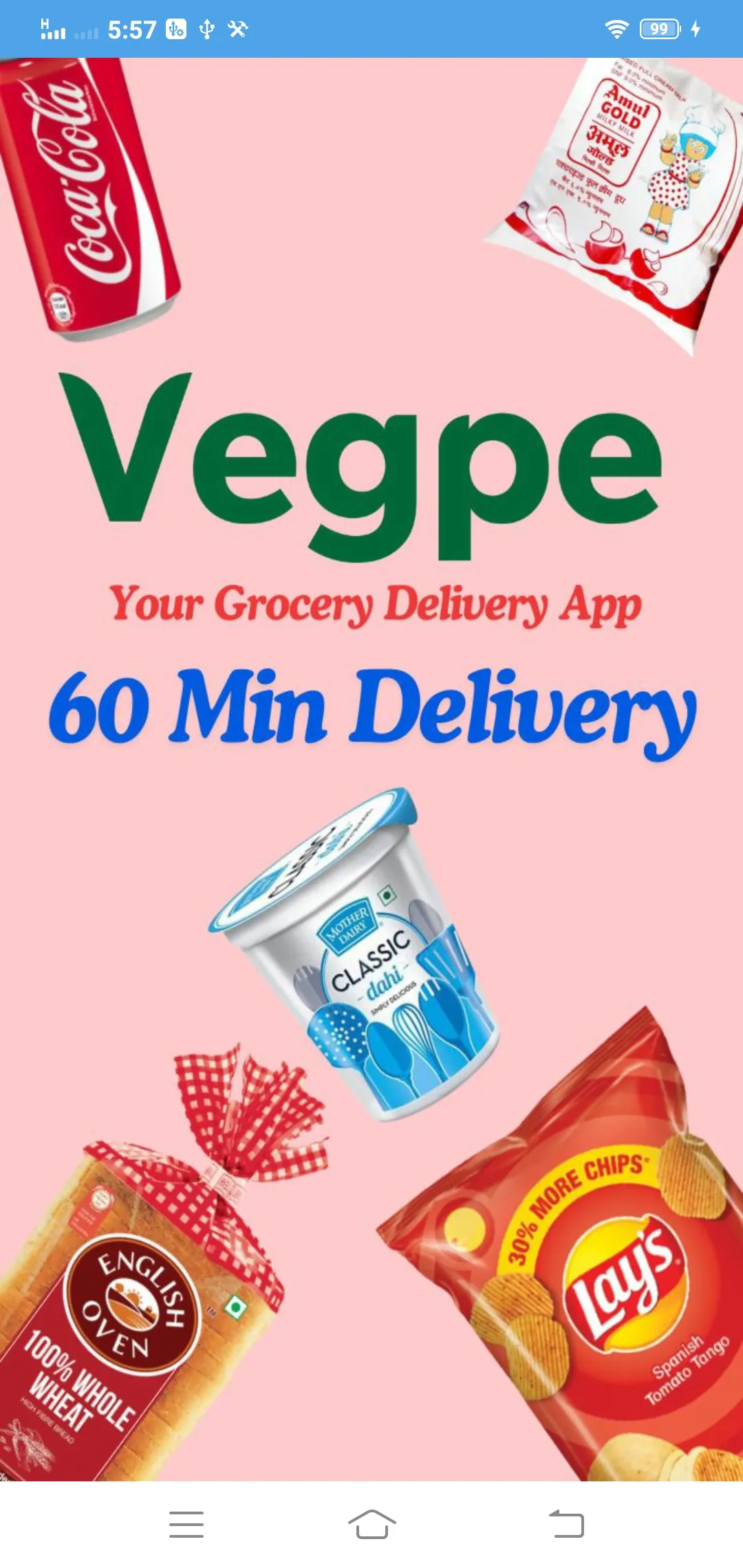 Vegpe-Food | Grocery | Indus Appstore | Screenshot