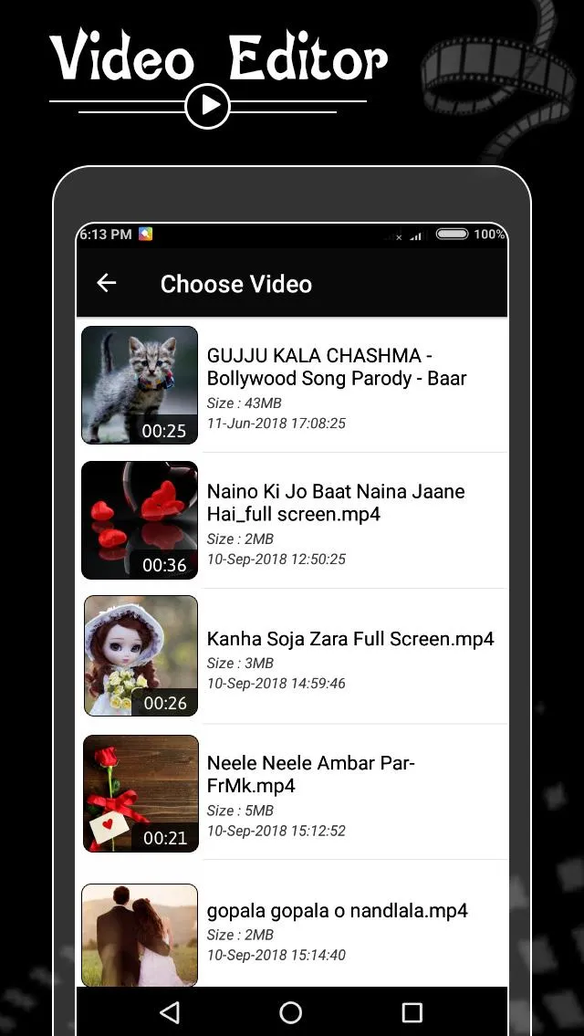 Video Editor with Music | Indus Appstore | Screenshot