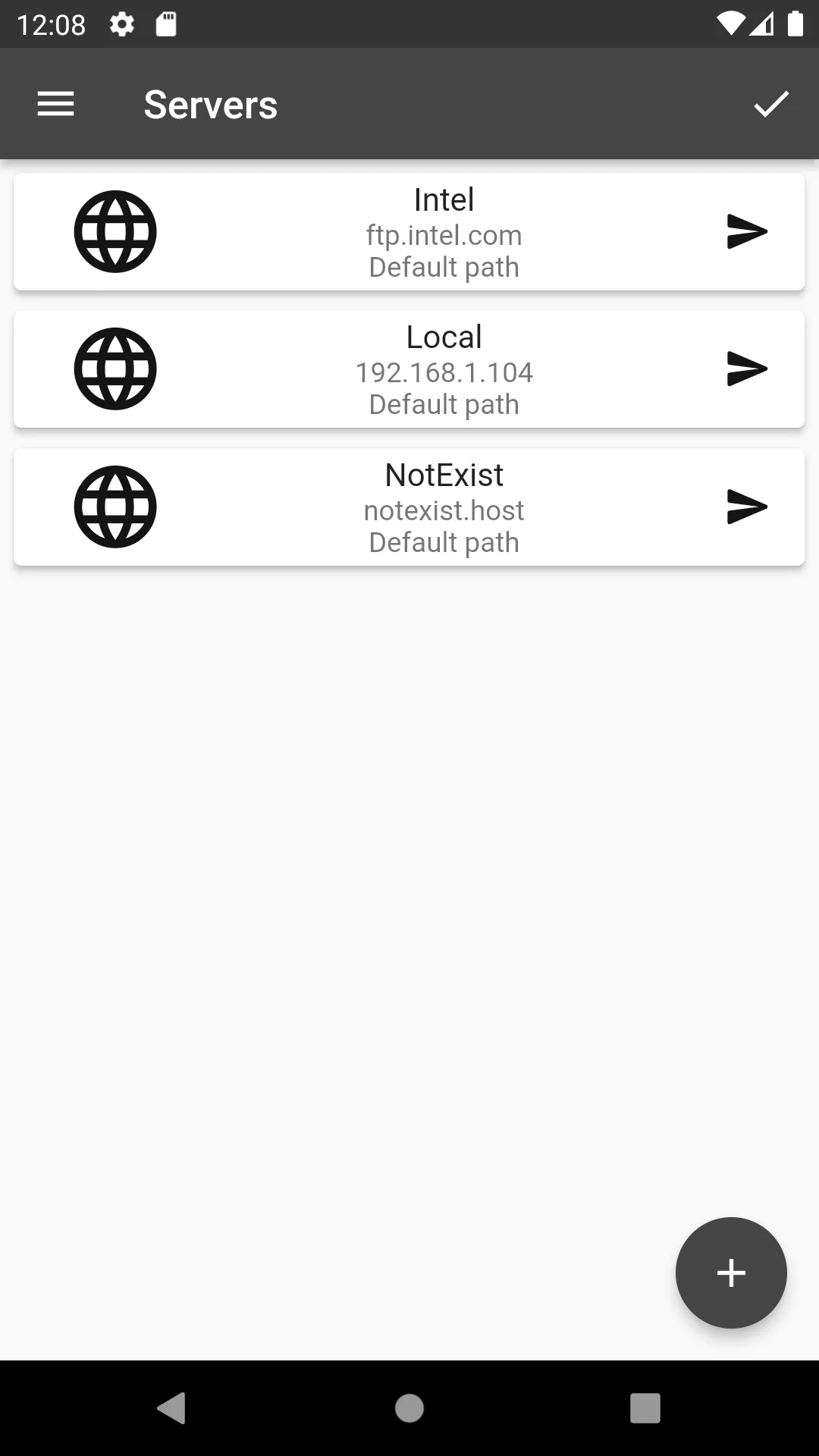 FTP Manager | Indus Appstore | Screenshot