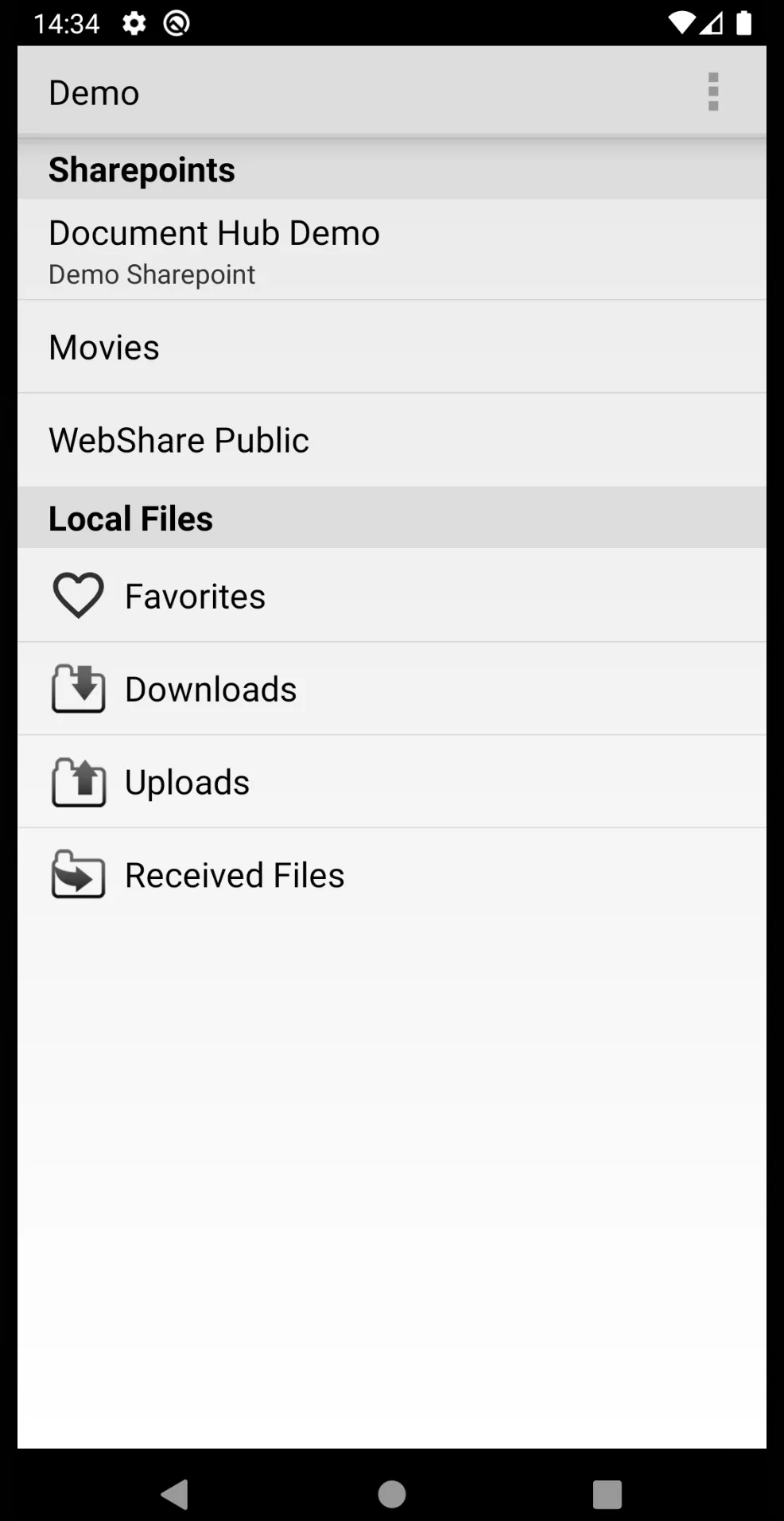 Document Hub | Indus Appstore | Screenshot