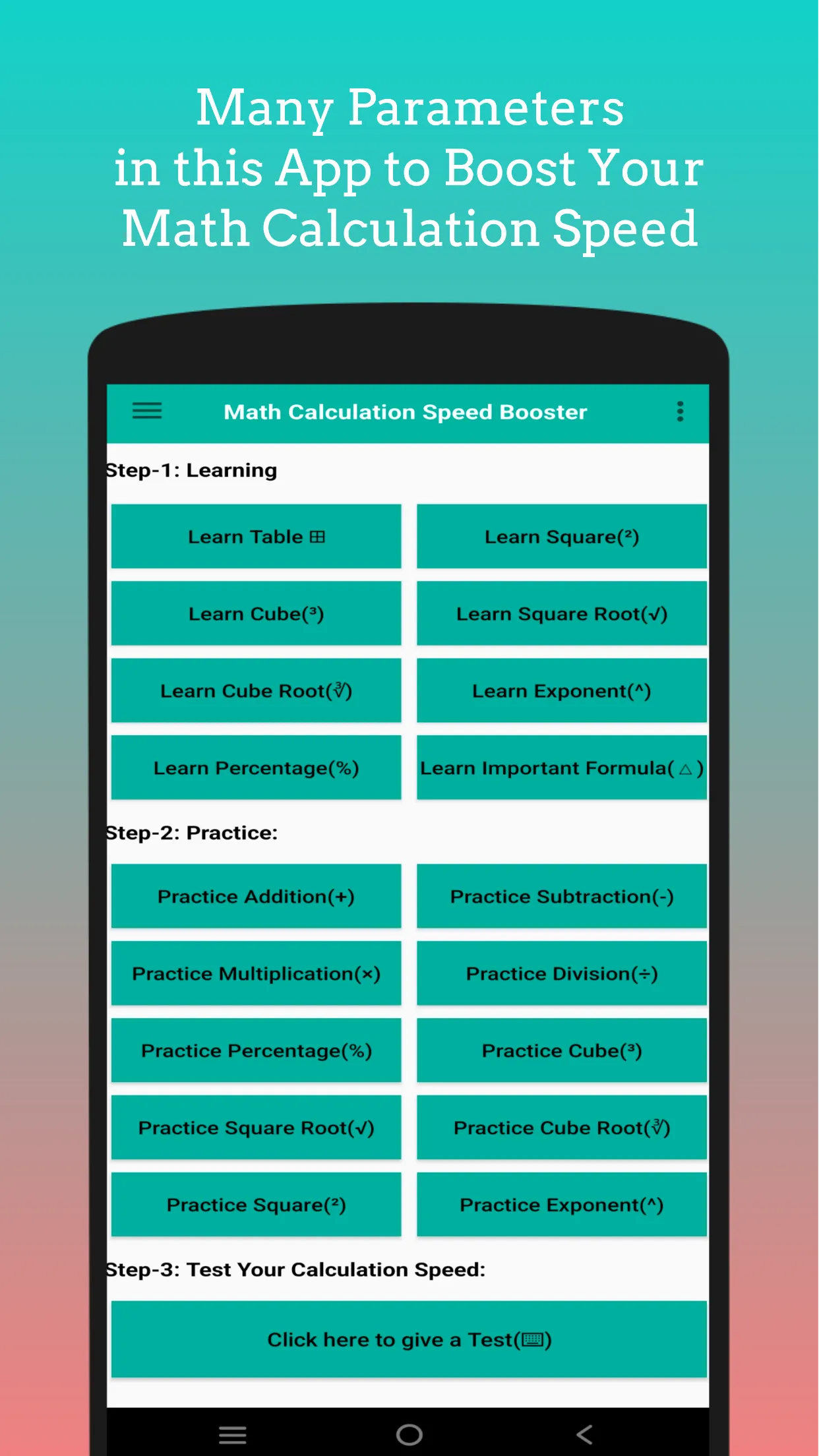 Math Calculation Speed Booster | Indus Appstore | Screenshot
