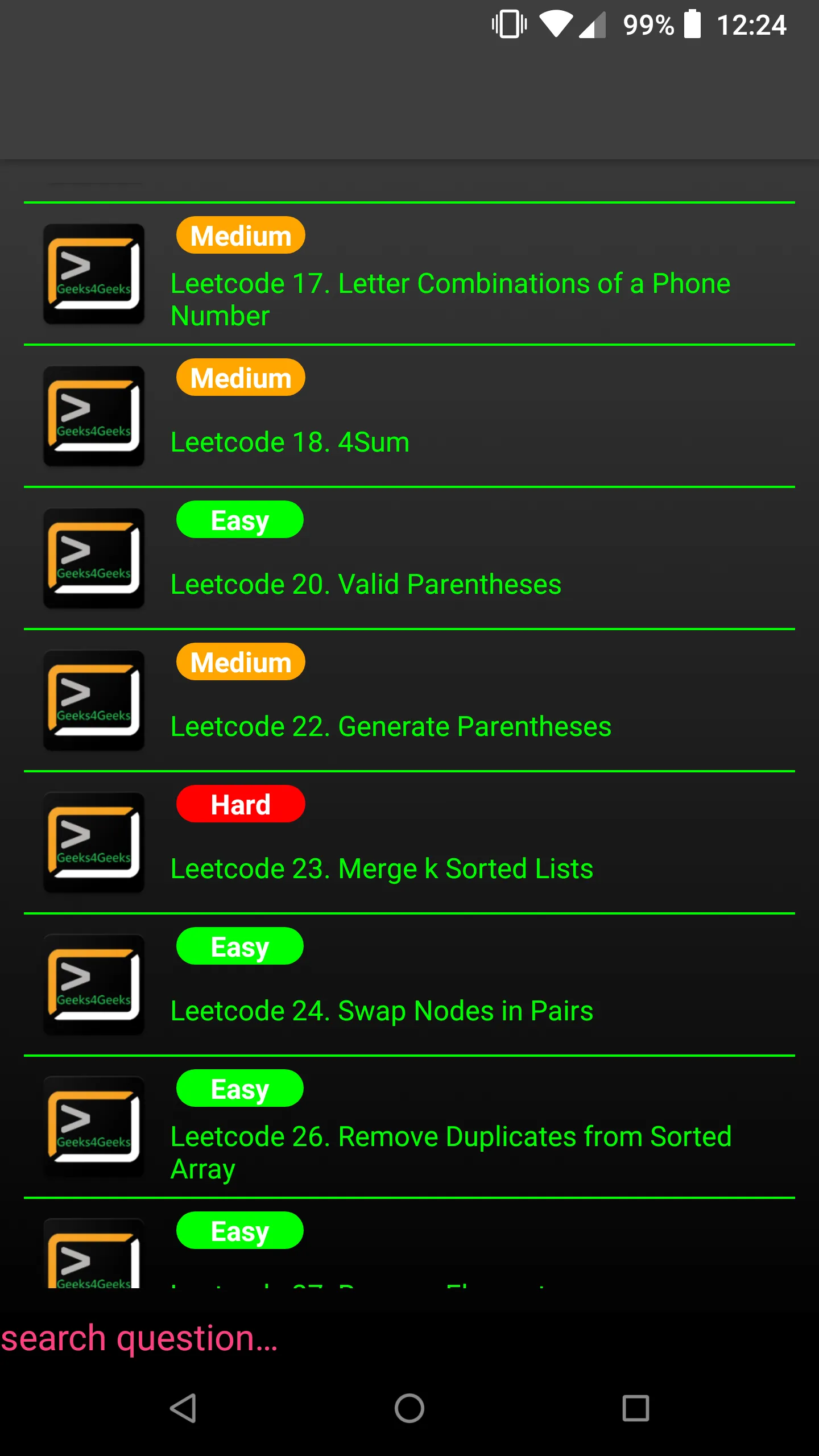 LeetCode 4 Geeks | Indus Appstore | Screenshot