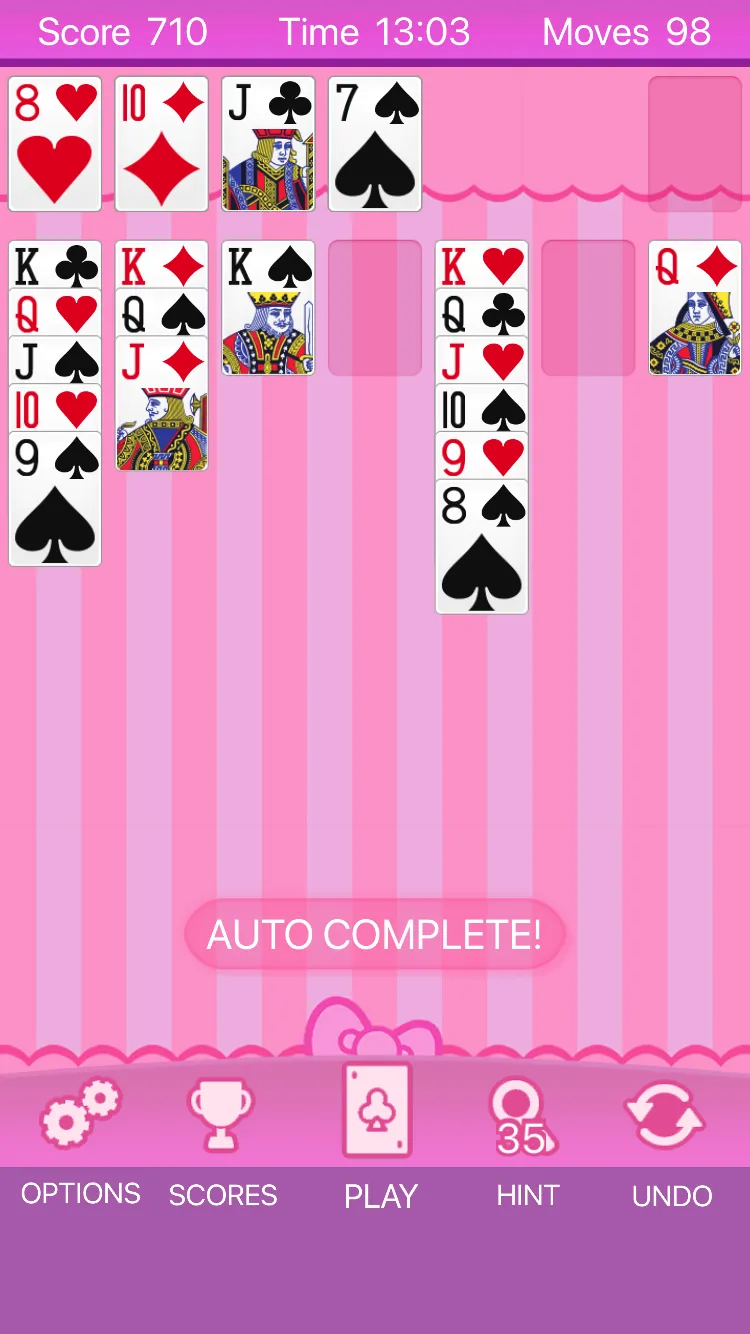 Pink Solitaire | Indus Appstore | Screenshot