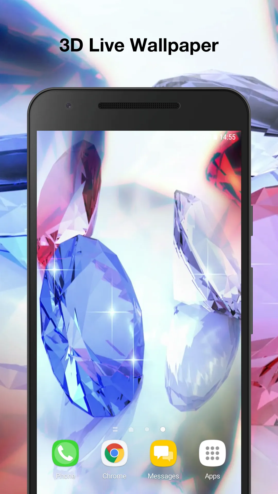 Diamonds Live Wallpaper | Indus Appstore | Screenshot