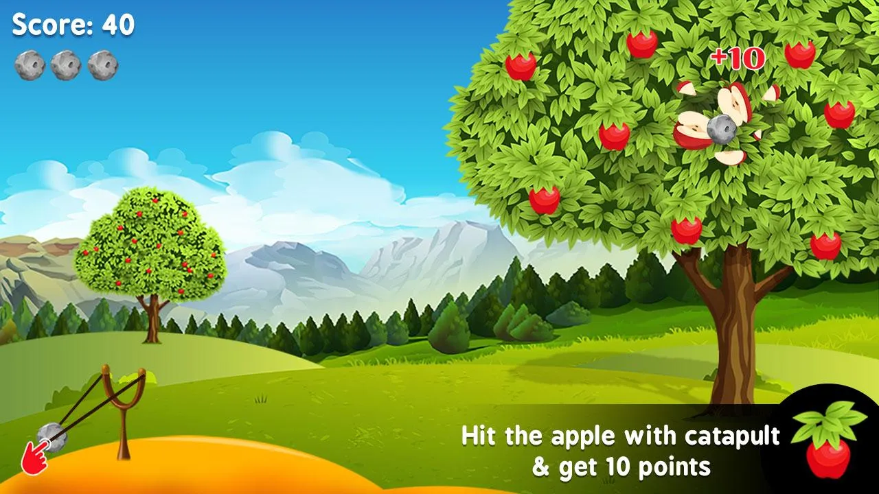 Apple Shooter:Slingshot Games | Indus Appstore | Screenshot