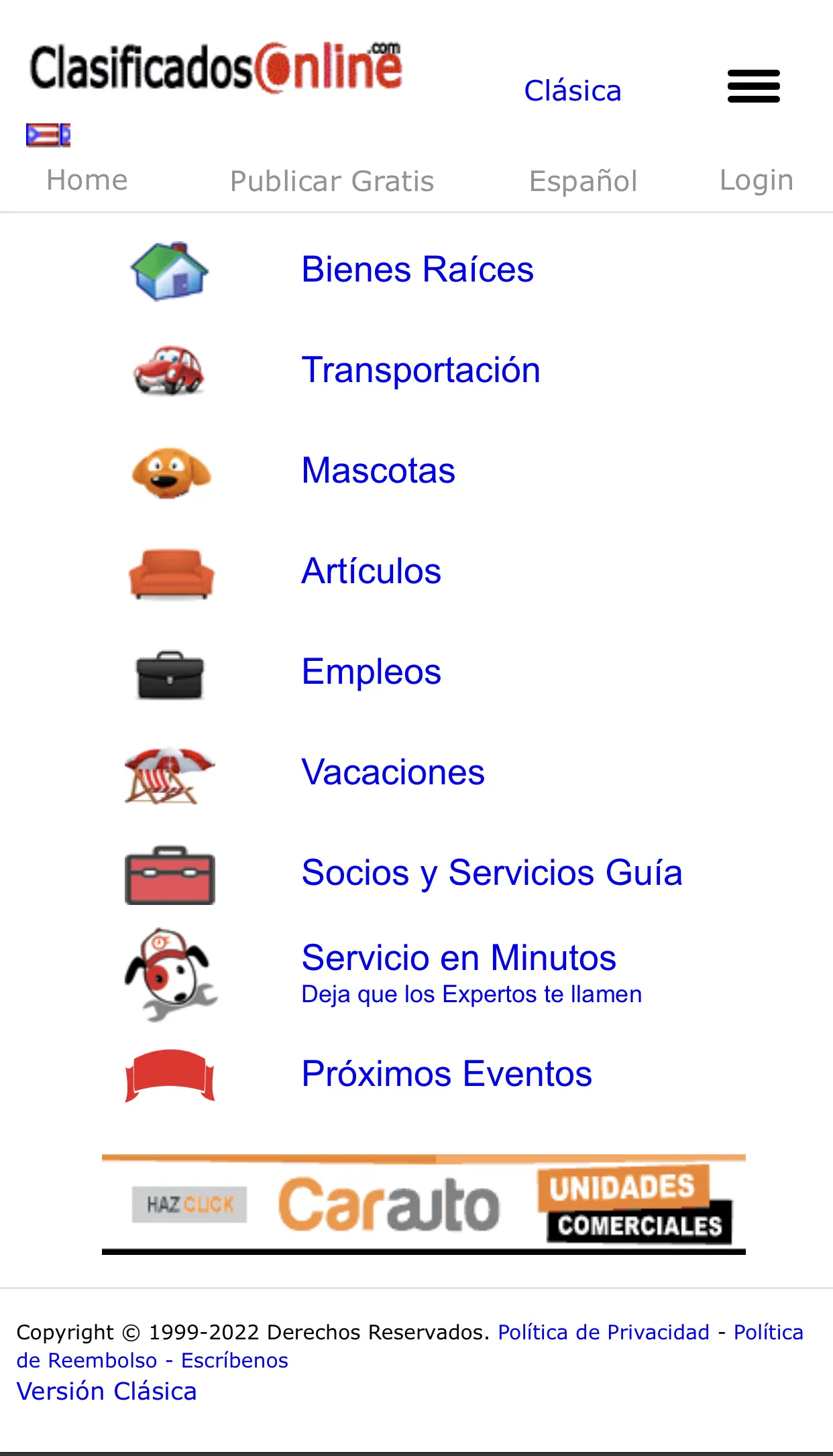 ClasificadosOnline | Indus Appstore | Screenshot