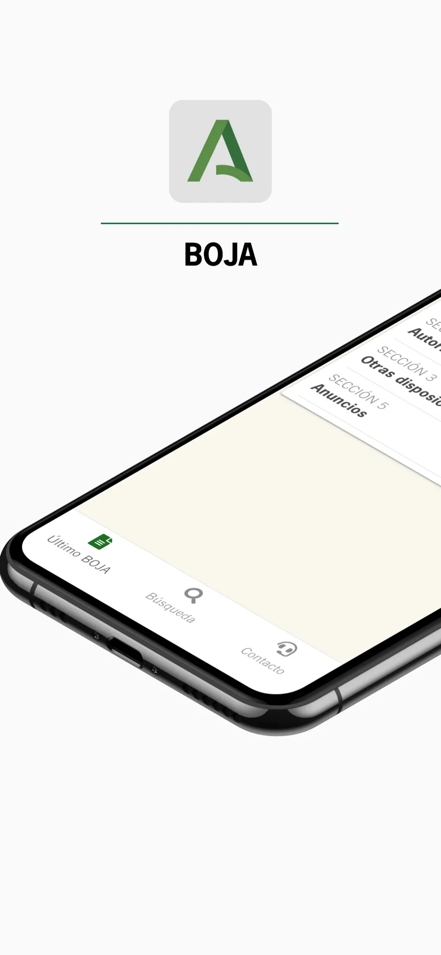 BOJA Boletín Oficial Andalucía | Indus Appstore | Screenshot