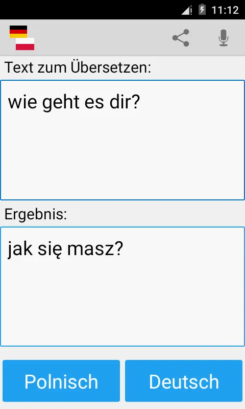 German Polish Translator | Indus Appstore | Screenshot