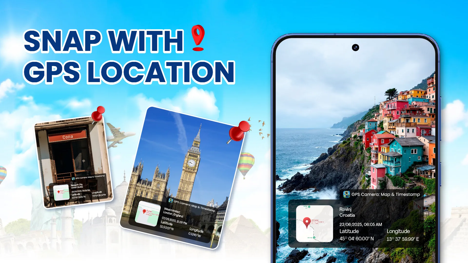 GPS Camera, Map & Timestamp | Indus Appstore | Screenshot