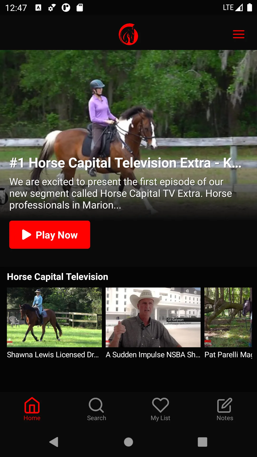 Horse Capital Television | Indus Appstore | Screenshot