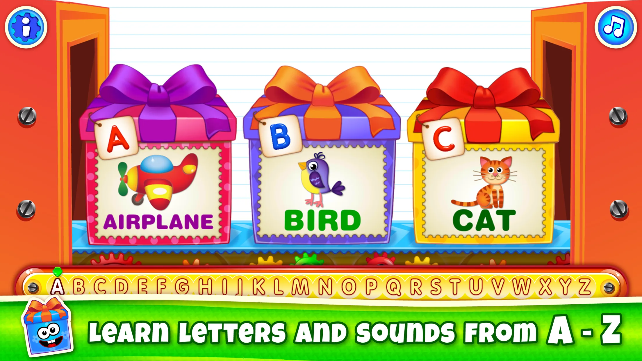 Bini ABC Kids Alphabet Games! | Indus Appstore | Screenshot