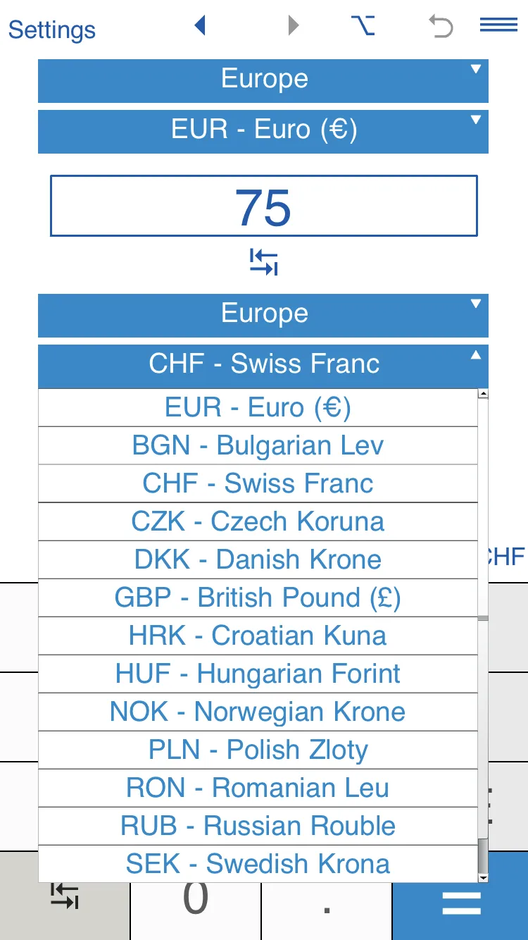 Currency converter | Indus Appstore | Screenshot