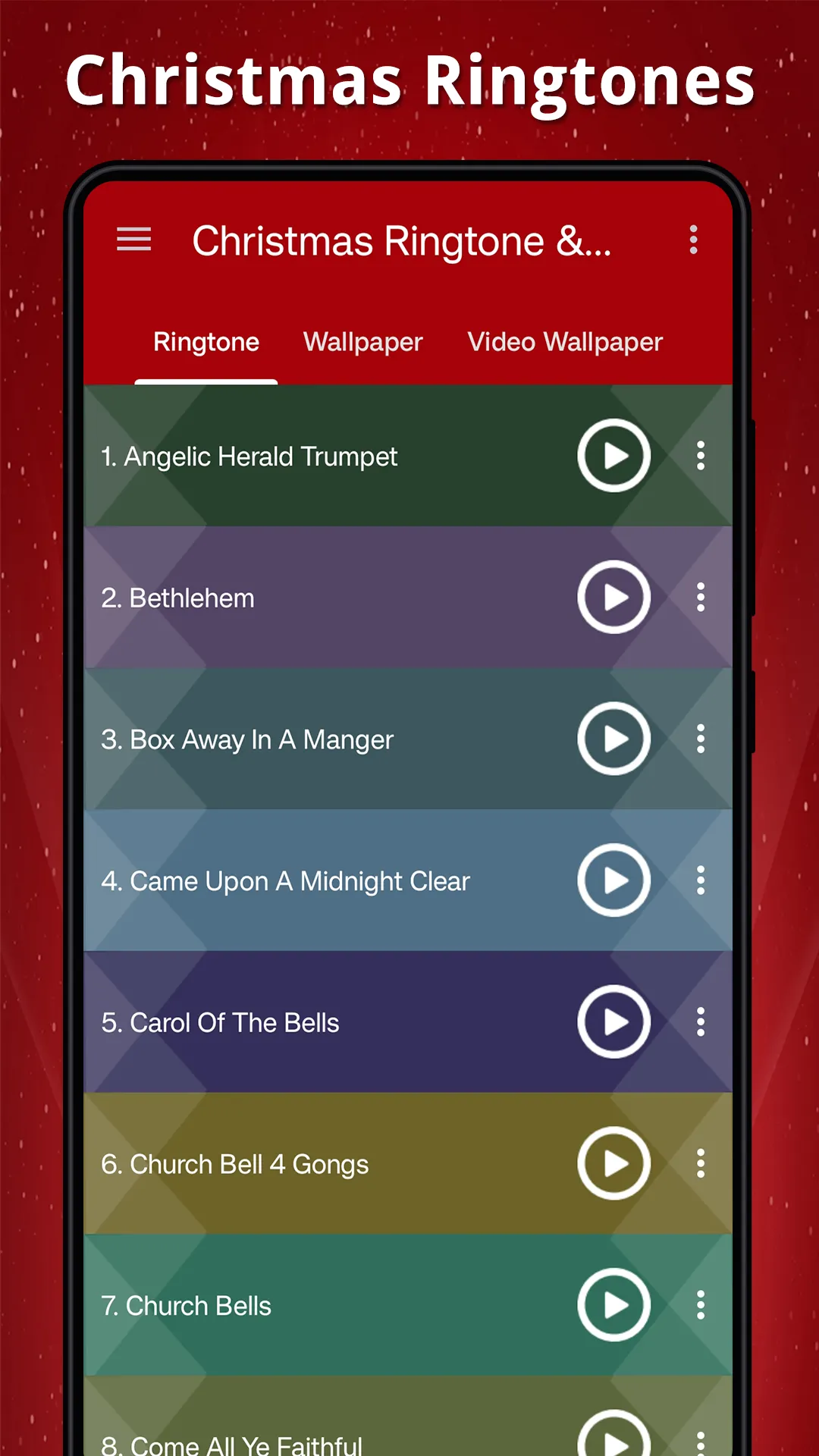 Christmas Ringtone & Wallpaper | Indus Appstore | Screenshot