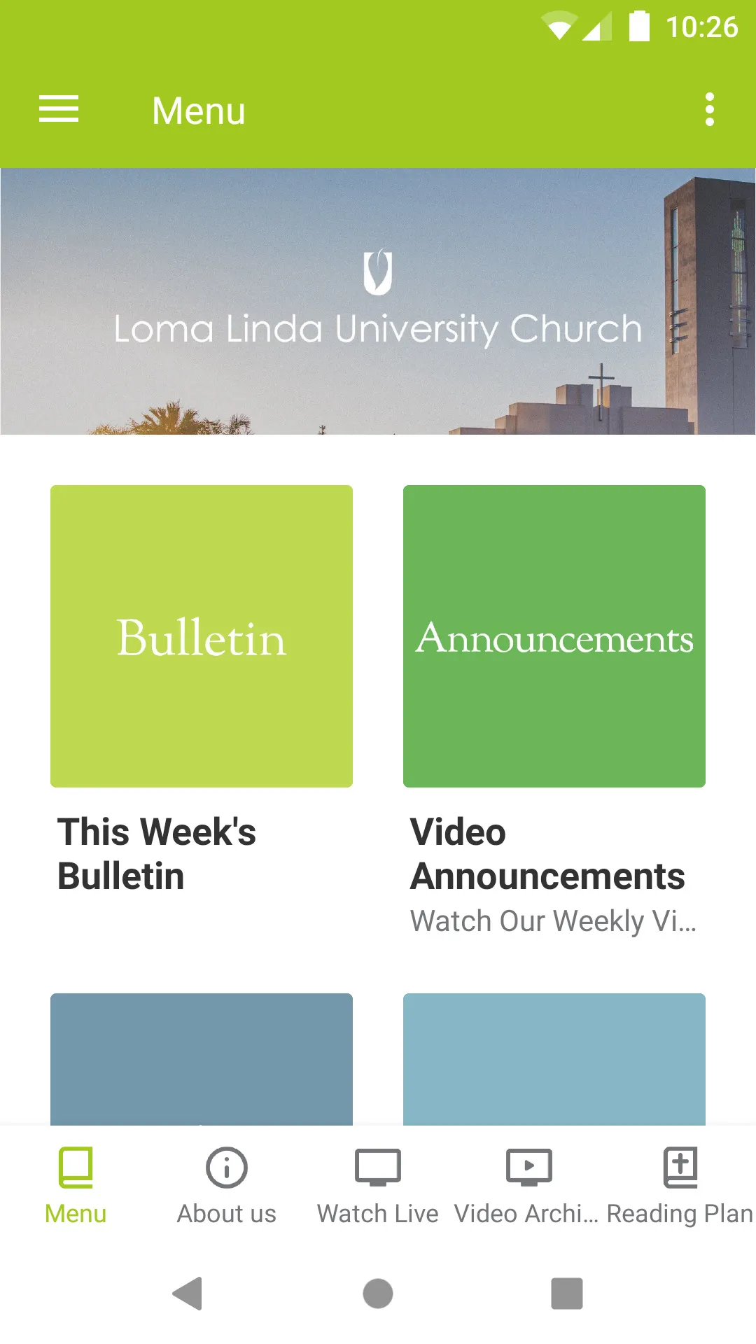 Loma Linda University Church | Indus Appstore | Screenshot