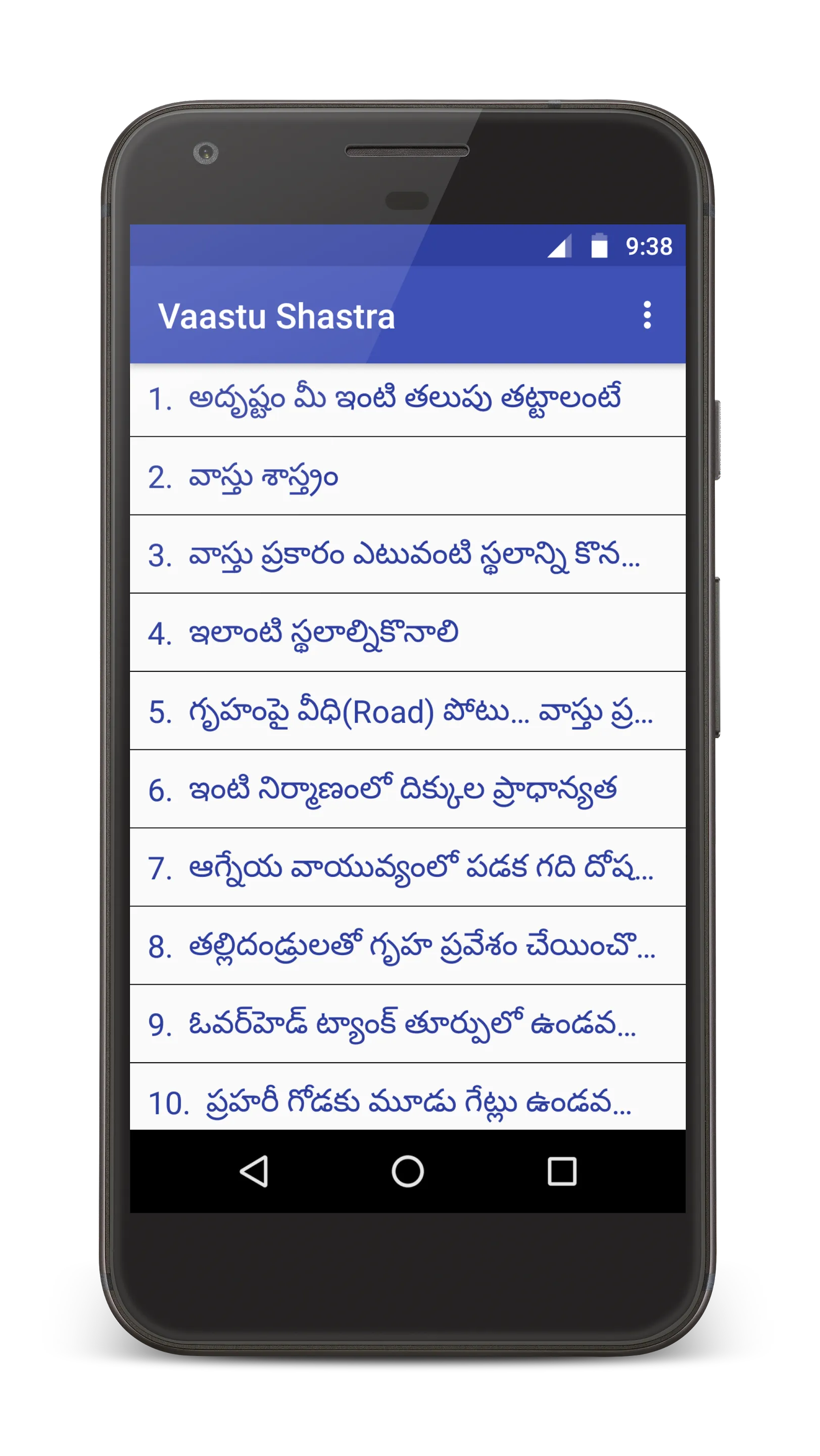 Vaastu Shastram | Indus Appstore | Screenshot