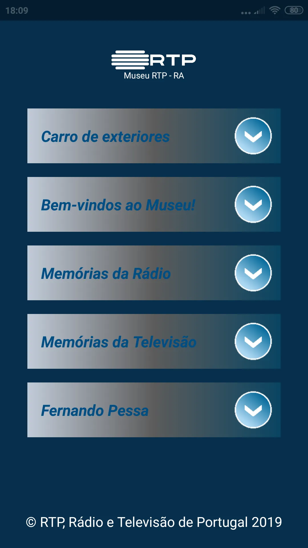 RTP Museu Realidade Aumentada | Indus Appstore | Screenshot