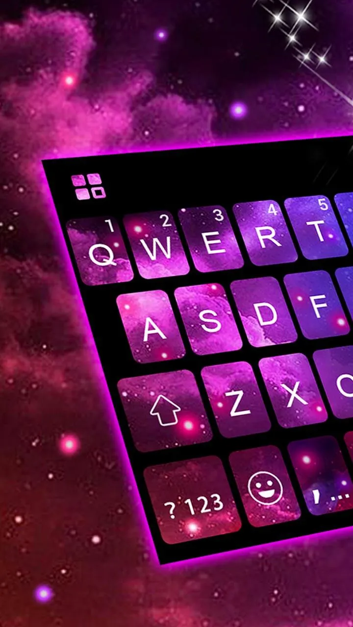 Galaxy 3d Hologram Keyboard Th | Indus Appstore | Screenshot