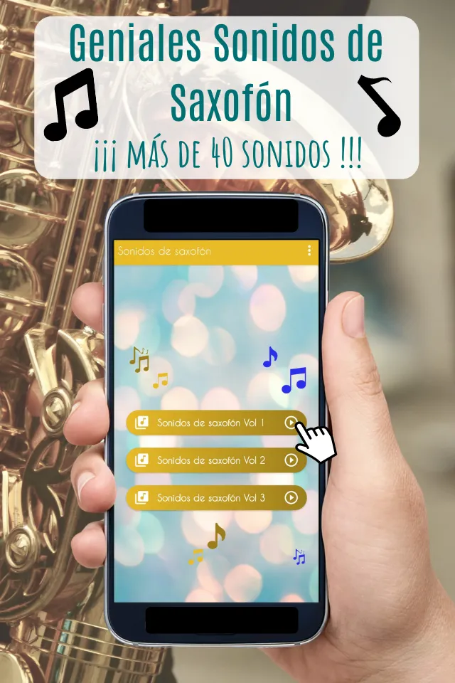 Sonidos de Saxofón, tonos. | Indus Appstore | Screenshot