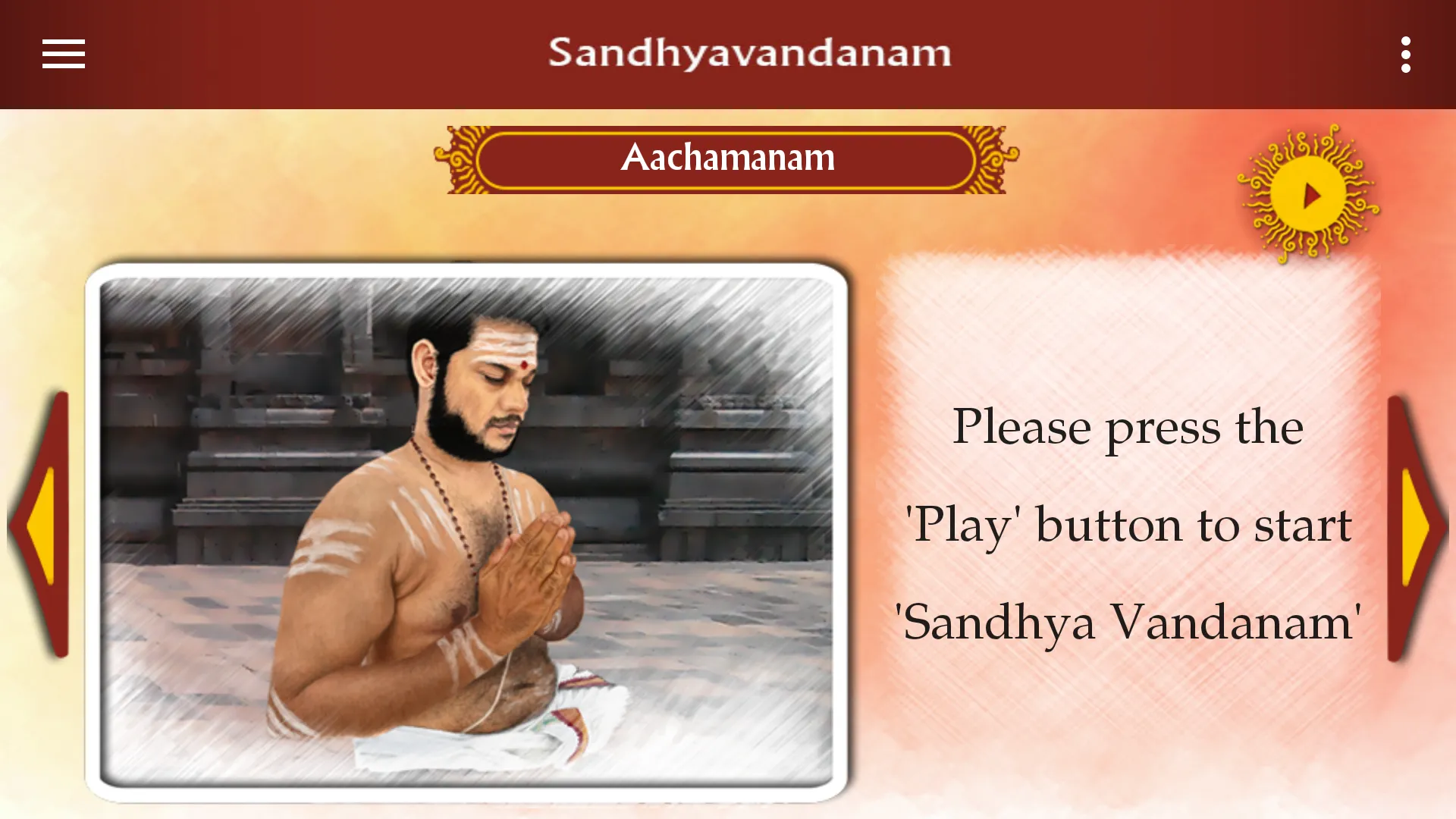 Sandhyavandanam | Indus Appstore | Screenshot