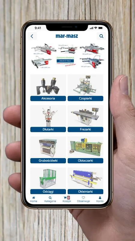 Mar-Masz Maszyny Stolarskie | Indus Appstore | Screenshot