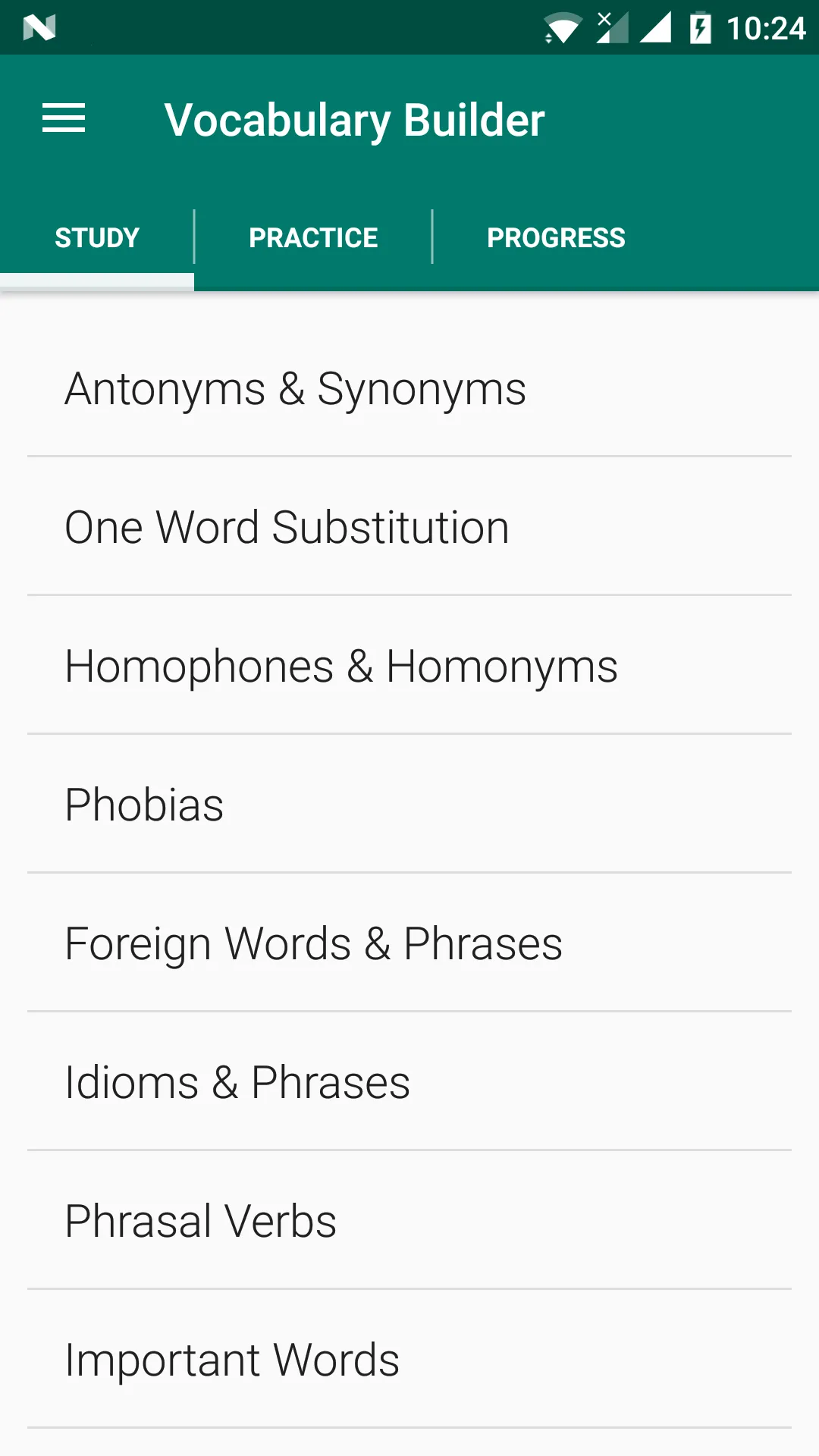 Vocabulary Builder | Indus Appstore | Screenshot