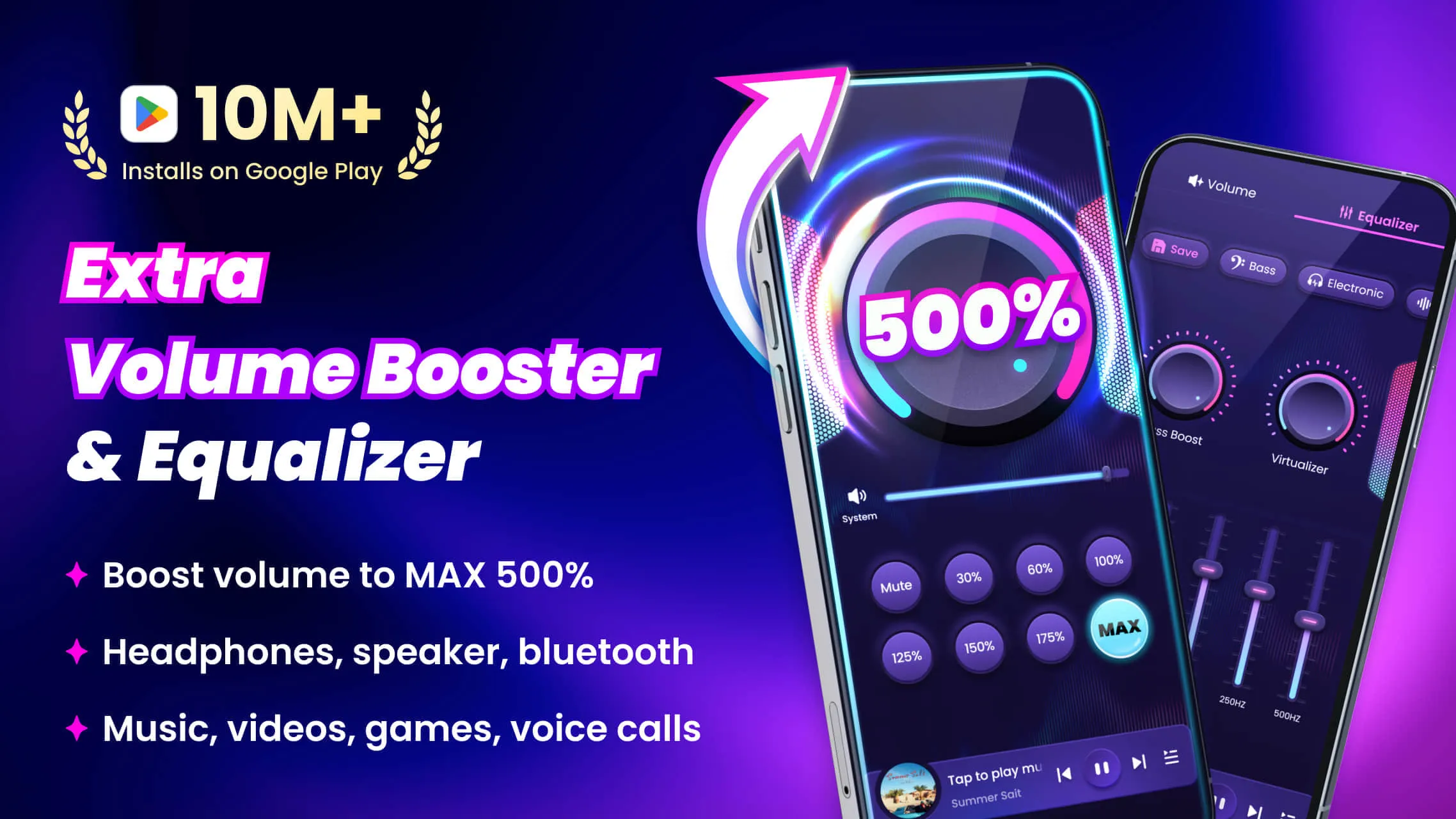 Volume Booster - Sound Booster | Indus Appstore | Screenshot