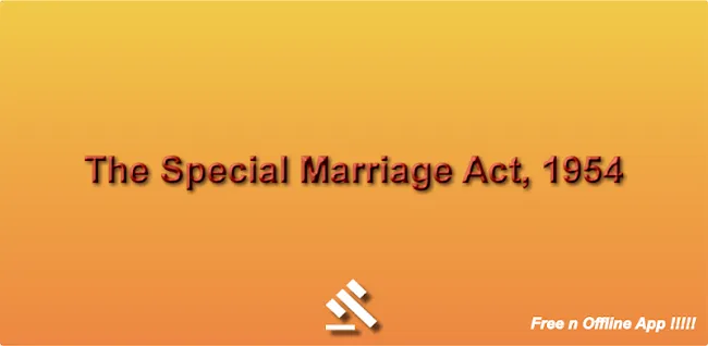 Special Marriage Act 1954 | Indus Appstore | Screenshot