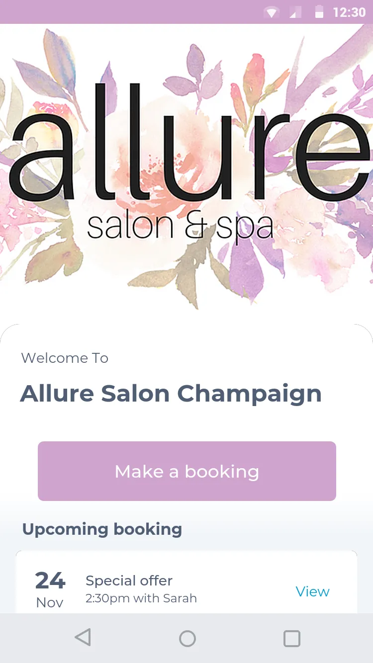 Allure Salon Champaign | Indus Appstore | Screenshot