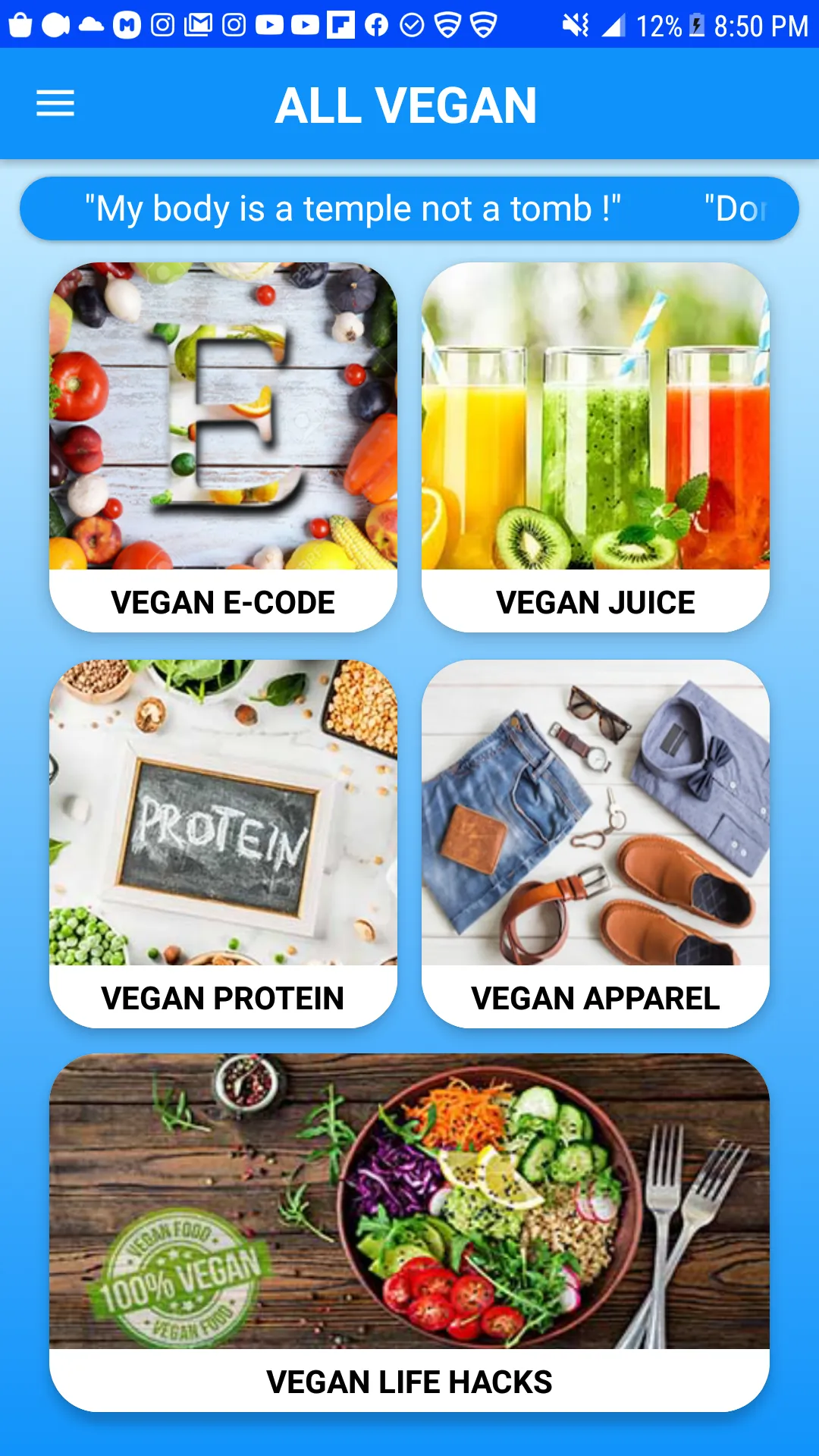 All Vegan | Indus Appstore | Screenshot