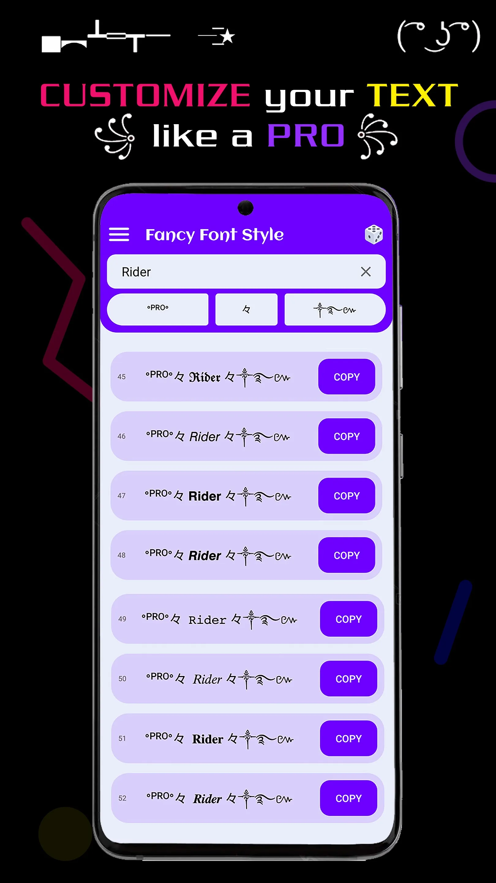 Fancy Font Style - Cool Text & | Indus Appstore | Screenshot