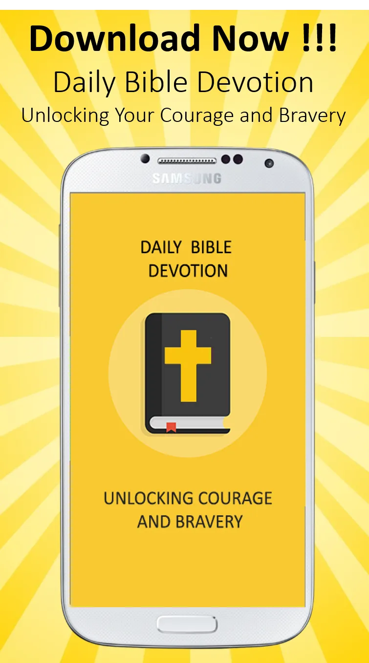 Daily Bible Devotion - Courage | Indus Appstore | Screenshot