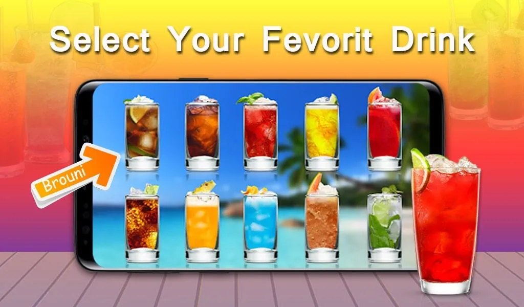 Drink Simulator & Juice (joke) | Indus Appstore | Screenshot