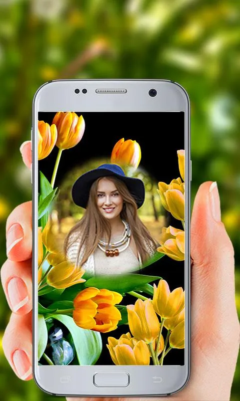 Tulip Flower Photo Frames | Indus Appstore | Screenshot