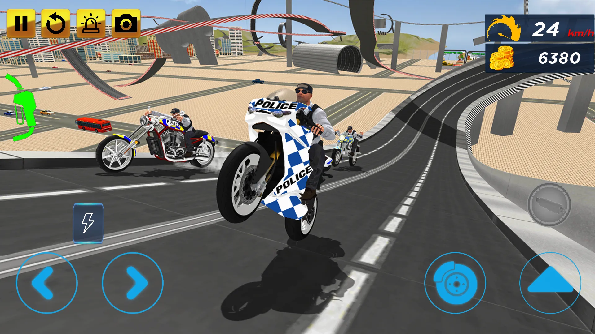 Police Stunt Bike Simulator | Indus Appstore | Screenshot