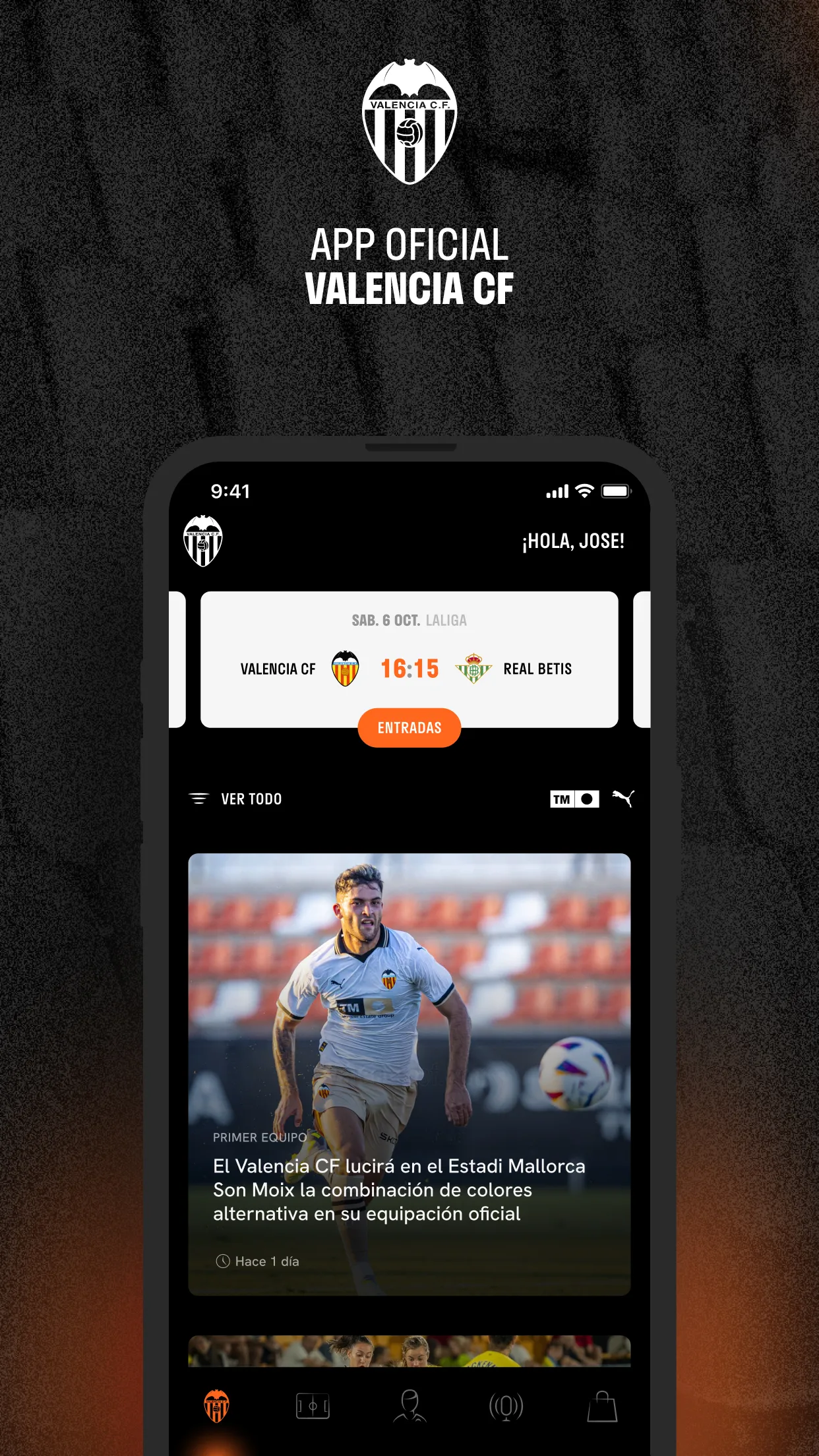 Valencia CF - Official App | Indus Appstore | Screenshot