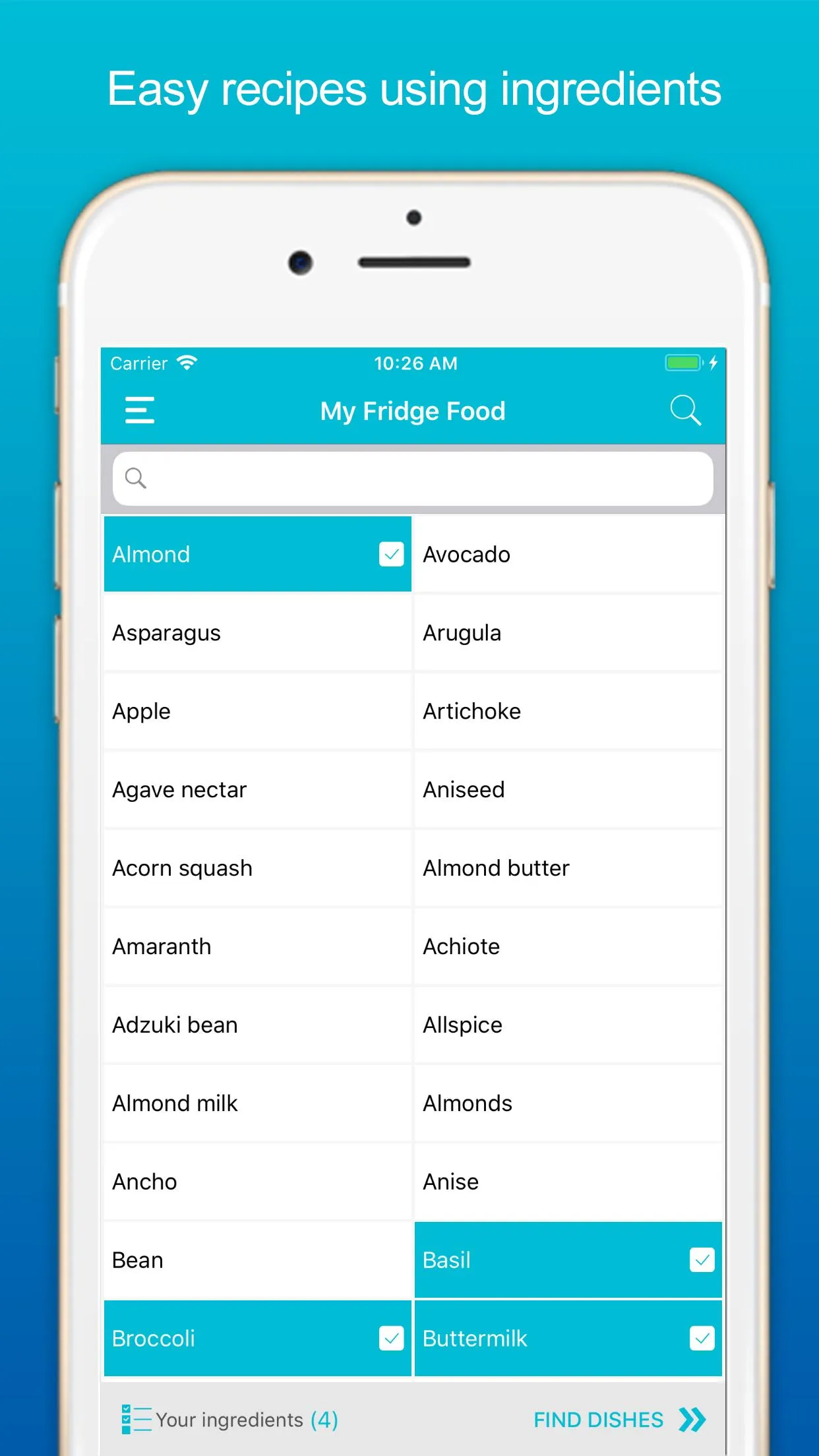 My fridge food – Quick & Easy | Indus Appstore | Screenshot