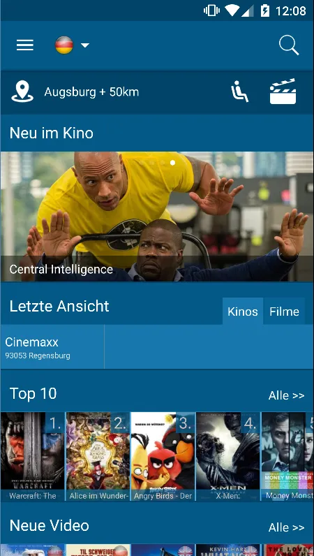 AbInsKino: Kinoprogramm | Indus Appstore | Screenshot