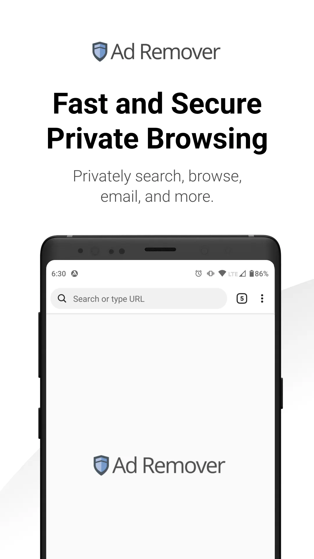 Ad Remover Privacy Browser | Indus Appstore | Screenshot