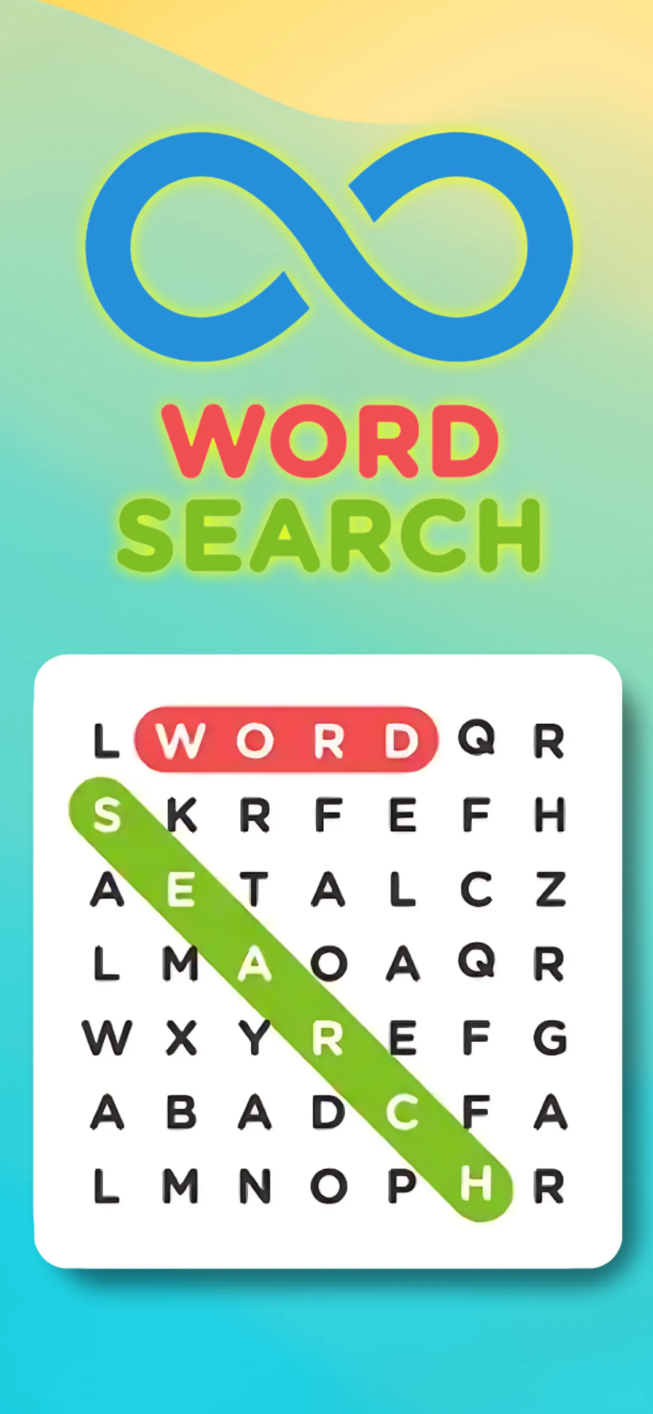 Infinite Word Search Puzzles | Indus Appstore | Screenshot