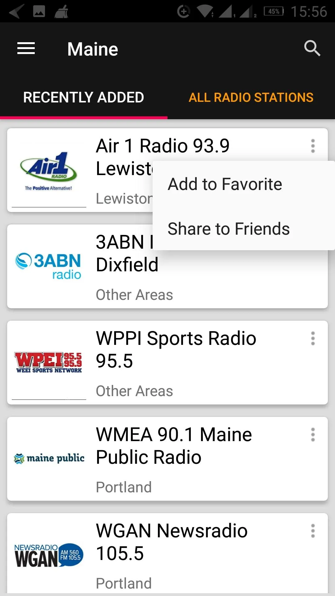 Maine Radio Stations - USA | Indus Appstore | Screenshot