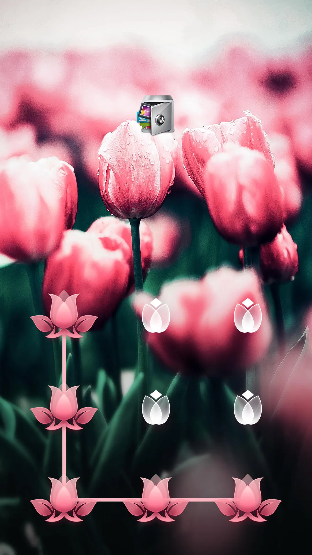 AppLock Theme Tulip | Indus Appstore | Screenshot