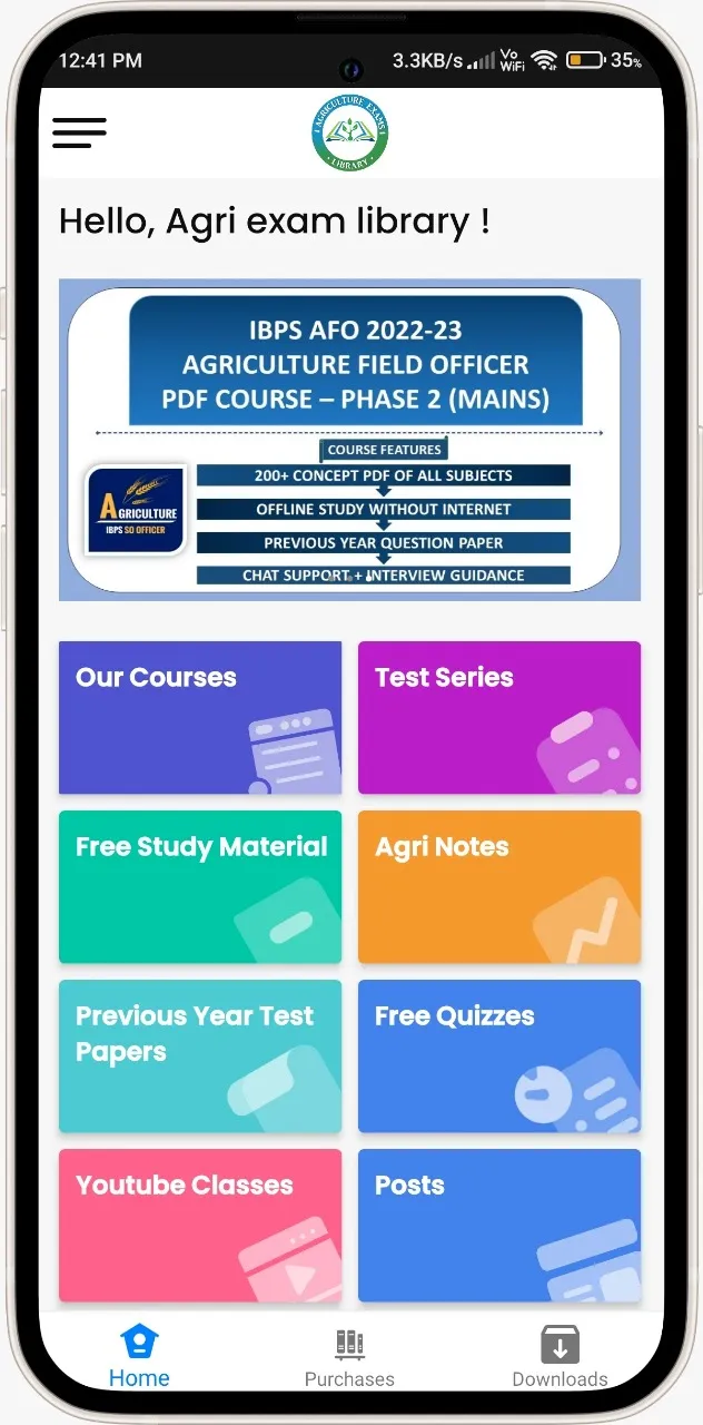 Agri Exam Library | Indus Appstore | Screenshot