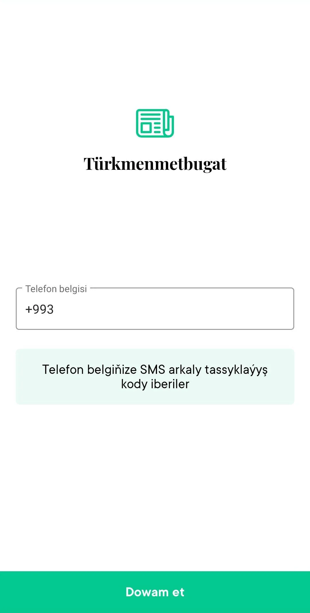 Türkmenmetbugat | Indus Appstore | Screenshot