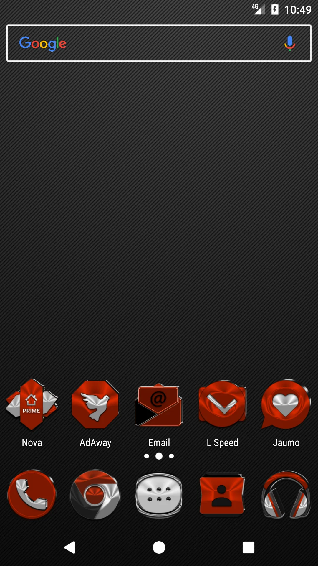 Red Orange Icon Pack | Indus Appstore | Screenshot